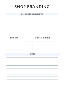 Startup beast printable planner sample 2