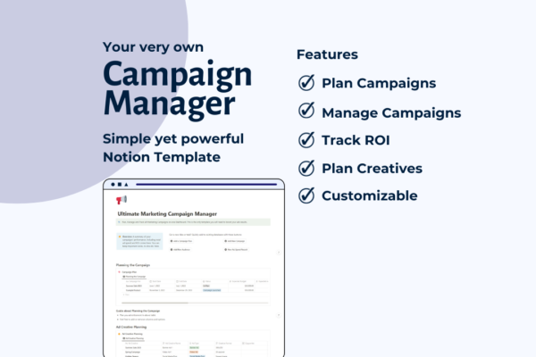 marketing campaign manager 2